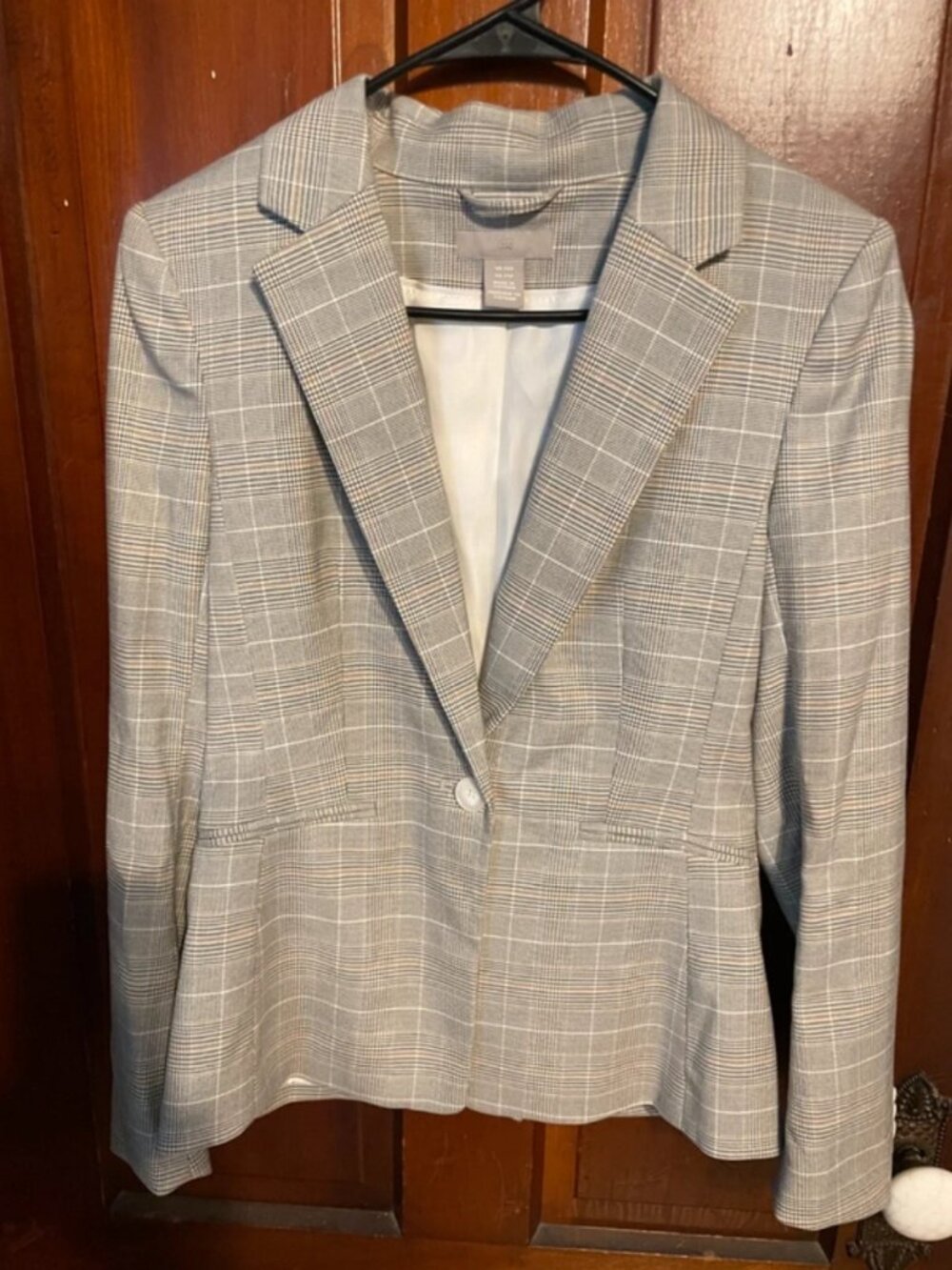 2 Pc XXS Business Jacket & Skirt Black/White